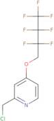 2-(chloromethyl)-4-(2,2,3,3,4,4,4-heptafluorobutoxy)pyridine