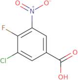 3-chloro-4-fluoro-5-nitrobenzoic acid