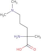 2-Amino-5-(dimethylamino)-2-methylpentanoicacid