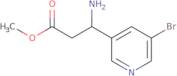 Methyl 3-amino-3-(5-bromopyridin-3-yl)propanoate