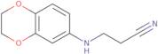 3-[(2,3-Dihydro-1,4-benzodioxin-6-yl)amino]propanenitrile