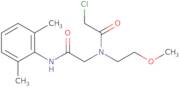 2-Chloro-N-{[(2,6-dimethylphenyl)carbamoyl]methyl}-N-(2-methoxyethyl)acetamide