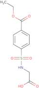 2-[4-(Ethoxycarbonyl)benzenesulfonamido]acetic acid