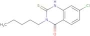 7-Chloro-2-mercapto-3-pentylquinazolin-4(3H)-one