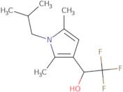 1-[2,5-Dimethyl-1-(2-methylpropyl)-1H-pyrrol-3-yl]-2,2,2-trifluoroethan-1-ol