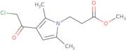 Methyl 3-[3-(2-chloroacetyl)-2,5-dimethyl-1H-pyrrol-1-yl]propanoate