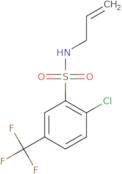 2-Chloro-N-(prop-2-en-1-yl)-5-(trifluoromethyl)benzene-1-sulfonamide