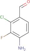 4-Amino-2-chloro-3-fluorobenzaldehyde