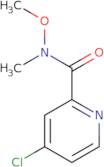 4-Chloro-N-methoxy-N-methylpyridine-2-carboxamide