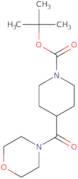 1-boc-4-(morpholine-4-carbonyl)piperidine