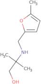 2-Methyl-2-{[(5-methylfuran-2-yl)methyl]amino}propan-1-ol