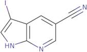 3-Iodo-1h-pyrrolo[2,3-b]pyridine-5-carbonitrile