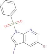 1-Benzenesulfonyl-5-bromo-3-iodo-1H-pyrrolo[2,3-b]pyridine