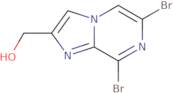 {6,8-Dibromoimidazo[1,2-a]pyrazin-2-yl}methanol