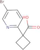 1-(5-Bromopyridin-2-yl)cyclobutanecarboxylic acid