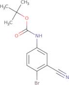 tert-Butyl N-(4-bromo-3-cyanophenyl)carbamate