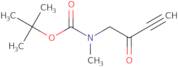 tert-Butyl N-methyl-N-(2-oxobut-3-yn-1-yl)carbamate