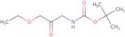 tert-Butyl N-(3-ethoxy-2-oxopropyl)carbamate