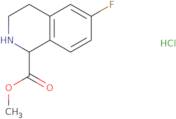 Methyl 6-fluoro-1,2,3,4-tetrahydroisoquinoline-1-carboxylate hydrochloride