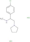 [1-(4-Chloro-phenyl)-2-pyrrolidin-1-yl-ethyl]-methyl-amine dihydrochloride