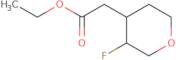 ethyl 2-(3-fluorooxan-4-yl)acetate
