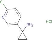 1-(6-Chloropyridin-3-yl)cyclopropan-1-amine hydrochloride