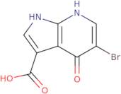 5-bromo-4-hydroxy-1h-pyrrolo[2,3-b]pyridine-3-carboxylic acid