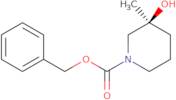 benzyl (3s)-3-hydroxy-3-methylpiperidine-1-carboxylate