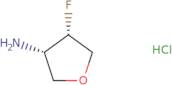 cis-4-fluorotetrahydrofuran-3-amine hcl