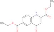 2,6-diethyl 4-oxo-1,4-dihydroquinoline-2,6-dicarboxylate