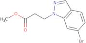 Methyl 3-(6-bromo-1H-indazol-1-yl)propanoate
