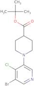 tert-butyl 1-(5-bromo-4-chloropyridin-3-yl)piperidine-4-carboxylate