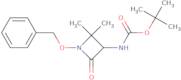 (R)-tert-Butyl (1-(benzyloxy)-2,2-dimethyl-4-oxoazetidin-3-yl)carbamate