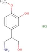 (S)-3-(3-Hydroxy-4-methoxyphenyl)-β-alaninol hydrochloride