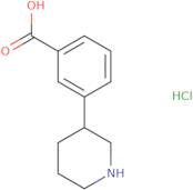 3-(Piperidin-3-yl)benzoic acid hydrochloride