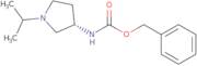 benzyl n-[(3s)-1-(propan-2-yl)pyrrolidin-3-yl]carbamate