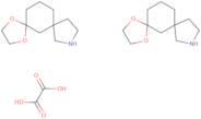 bis(1,4-dioxa-9-azadispiro[4.1.4·.3µ]tetradecane); oxalic acid