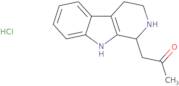 1-{1H,2H,3H,4H,9H-Pyrido[3,4-b]indol-1-yl}propan-2-one hydrochloride