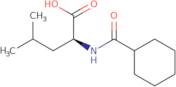 (Cyclohexanecarbonyl)-L-leucine