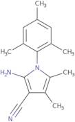 2-Amino-4,5-dimethyl-1-(2,4,6-trimethylphenyl)pyrrole-3-carbonitrile