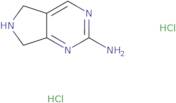 6,7-dihydro-5h-pyrrolo[3,4-d]pyrimidin-2-amine 2hcl