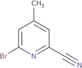 6-Bromo-4-methylpyridine-2-carbonitrile