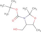 tert-Butyl (4R,5R)-4-(hydroxymethyl)-2,2,5-trimethyl-1,3-oxazolidine-3-carboxylate