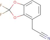 2-(2,2-Difluoro-2H-1,3-benzodioxol-4-yl)acetonitrile