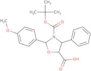 (2S,4S,5R)-3-Boc-2-(4-methoxyphenyl)-4-phenyloxazolidine-5-carboxylic acid