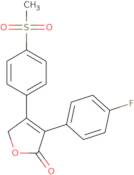 -3(4-fluorophenyl)-4-(-4(methylsulfonyl)phenyl)furan-2(5H)-one