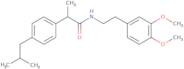 N-[2-(3,4-Dimethoxyphenyl)ethyl]-2-(4-isobutylphenyl)propanamide