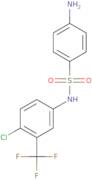 4-Amino-N-[4-chloro-3-(trifluoromethyl)phenyl]benzene-1-sulfonamide