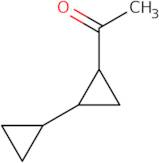 rac-1-[(1R,2S)-2-Cyclopropylcyclopropyl]ethan-1-one