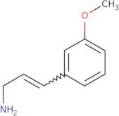 3-(3-Methoxyphenyl)prop-2-en-1-amine